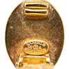 Chanel Gold Plated CC Clip On Earrings Secondhand