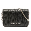 Miu Miu Mini Matelasse Nappa Miu Delice Crossbody Secondhand