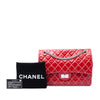 Chanel Quilted Glazed Calfskin Reissue 2.55 Surpique Double Flap 227 Secondhand