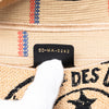 Dior Mini Embroidered Jute Canvas Union Saddle Bag Secondhand