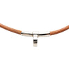Hermès Leather Kite Choker Necklace Secondhand