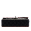 Chanel Medium Classic Tricolor Lambskin Double Flap Secondhand