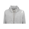 Secondhand Balmain Hooded Sweatshirt with Holes - '10s