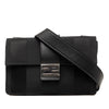 Fendi Pequin Nylon Convertible Baguette Pouch Secondhand
