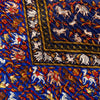 Hermès Chasse en Inde Pleated Silk Scarf 140 Secondhand