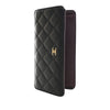 Chanel CC Quilted Caviar Yen Bifold Long Wallet Secondhand