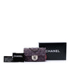 Chanel CC Quilted Tweed Single Flap Secondhand