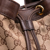 Secondhand Gucci GG Canvas Interlocking Icon Drawstring Hobo