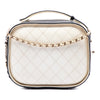 Secondhand Chanel Small CC Quilted Crumpled Calfskin Vanity Case