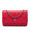 Chanel CC Lambskin Wild Stitch Wallet on Chain Secondhand