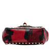 Valentino Mini Nappa and Canvas Camouflage Rockstud Flap Crossbody Secondhand