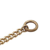 Chanel CC Gold Plated Round Pendant Necklace Secondhand