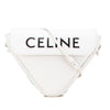 Celine Smooth Calfskin Logo Triangle Crossbody Secondhand