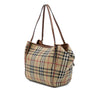 Burberry Small Haymarket Check Nylon Canterbury Tote Secondhand