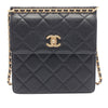 Chanel CC Caviar Square Chain Backpack Secondhand