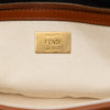 Fendi Zucca Embroidered Canvas Baguette Satchel Secondhand