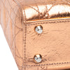 Dior Mini Metallic Calfskin Cannage Lady Dior Secondhand