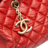 Chanel Medium Lambskin Just Mademoiselle Bowling Bag Secondhand