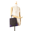 Prada Vitello Trimmed Tweed Flat Tote Secondhand