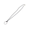 Bvlgari Sterling Silver Bvlgari Bvlgari Key Ring Pendant Necklace Secondhand