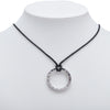 Bvlgari Sterling Silver Bvlgari Bvlgari Key Ring Pendant Necklace Secondhand