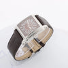 Franck Muller Conquistador 10002MQZ #10 Leather x SS QZ Watch with Brown Dial Secondhand