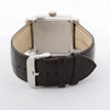 Franck Muller Conquistador 10002MQZ #10 Leather x SS QZ Watch with Brown Dial Secondhand