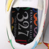 Secondhand FRANCK MULLER x NEW BALANCE Leather Sneakers in Multicolor MS327FMB, Size 44.5 EU