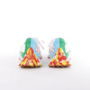 Secondhand FRANCK MULLER x NEW BALANCE Leather Sneakers in Multicolor MS327FMB, Size 44.5 EU