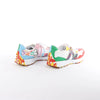 Secondhand FRANCK MULLER x NEW BALANCE Leather Sneakers in Multicolor MS327FMB, Size 44.5 EU