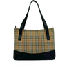 Burberry Haymarket Check Canvas Tote Secondhand