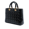 Dior Large Patent Cannage Lady Dior Secondhand