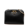 Secondhand Ferragamo Leather Gancini Chain Crossbody