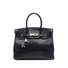 Hermès Clemence Birkin Retourne 30 Secondhand