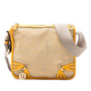 Fendi Zucchino Canvas F Charm Crossbody Secondhand