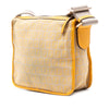 Fendi Zucchino Canvas F Charm Crossbody Secondhand
