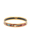 Hermès Narrow Shells Enamel Bangle 70 Secondhand