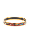 Hermès Narrow Shells Enamel Bangle 70 Secondhand
