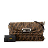 Fendi Zucca Canvas Mia Flap Crossbody Secondhand