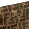 Fendi Zucca Canvas Mia Flap Crossbody Secondhand