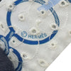 Hermès Do Re Boucles Broderie Anglaise Embroidered Silk Twilly Scarf Secondhand