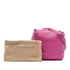 Secondhand Bottega Veneta Nappa Intrecciato Cube Crossbody