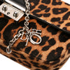 Dior Leopard Print Pony Hair Miss Dior Chain Flap Secondhand