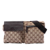 Gucci GG Canvas Double Pocket Belt Bag Secondhand