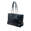 Chanel Small Glazed Calfskin Deauville Tote Secondhand