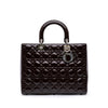 Dior Large Patent Cannage Lady Dior Secondhand