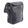 Prada Saffiano Trimmed Tessuto Buckle Messenger Bag Secondhand