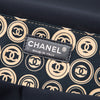 Chanel Jersey Printed Frame Handbag Secondhand