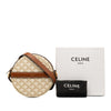 Celine Triomphe Round Purse on Strap Secondhand