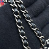 Chanel Small Tweed and Lambskin Girl Clutch on Chain Secondhand